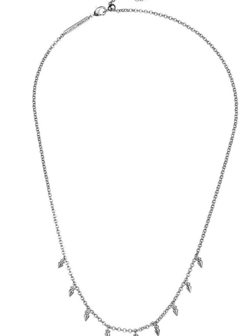 Kendra Scott Silver Addison Necklace - Polished Silver